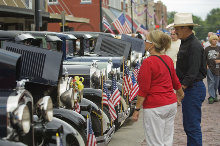 Fourth of July Seward Nebraska car show